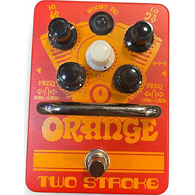 Used Orange Pedals Two Stroke Pedal