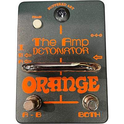 Used Orange THE AMP DETONATOR Pedal