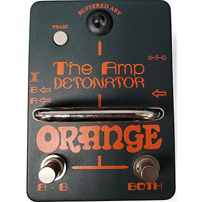 Used Orange the amp detonator Effect Pedal