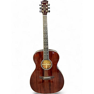 Used Orangewood Brooklyn M L Antique Natural Acoustic Electric Guitar