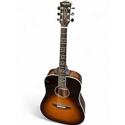 Used Orangewood Echo Vintage Burst Acoustic Electric Guitar