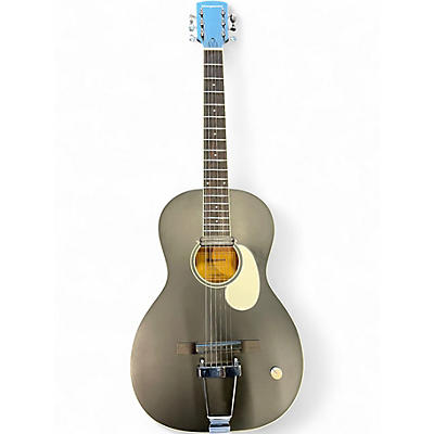 Used Orangewood JUNIPER BLACK LIVE Black Acoustic Electric Guitar