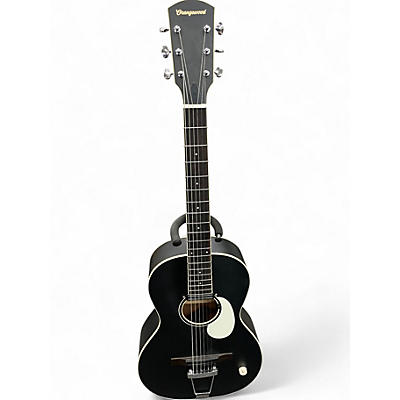 Used Orangewood JUNIPER BLACK LIVE Black Acoustic Electric Guitar