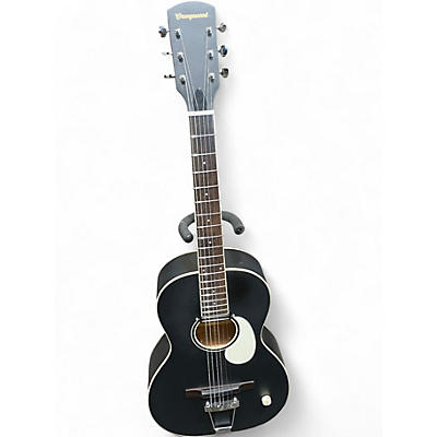 Used Orangewood JUNIPER BLACK LIVE Flat Black Acoustic Electric Guitar