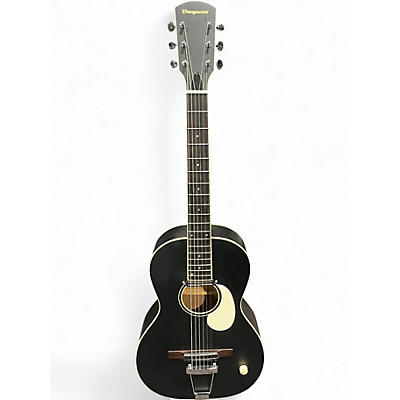 Used Orangewood Juniper black live Black Acoustic Electric Guitar