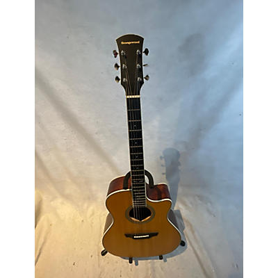 Used Orangewood Sage Ts Natural Acoustic Guitar