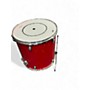 Used OrbiTone 16in 16in floor tom Fiesta Red Drum Fiesta Red 36