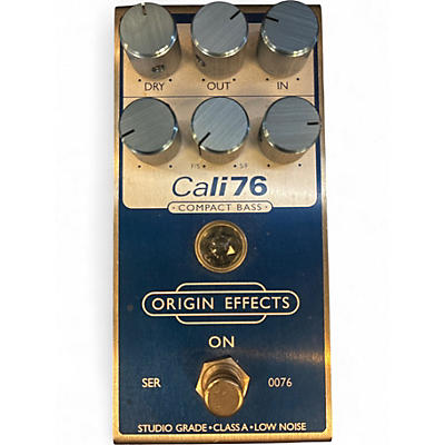 Used Orgin Effects Cali76 Compact Bass Effect Pedal