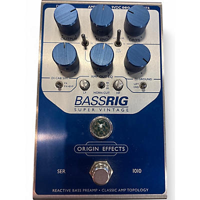 Used Origin Effects BASSRIG Bass Preamp