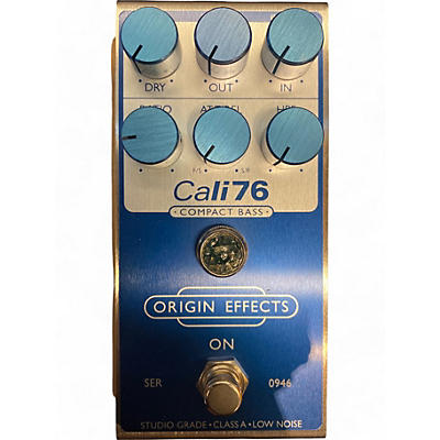 Used Origin Effects CALI 76 Bass Effect Pedal