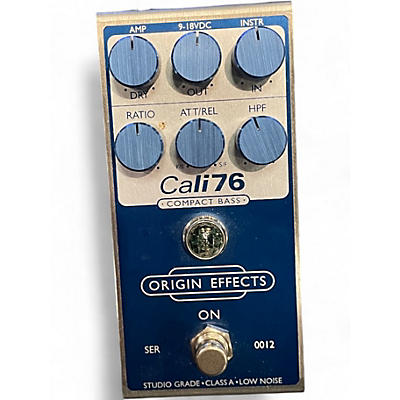 Used Origin Effects CALI76 Compact Bass Effect Pedal