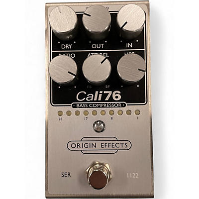 Used Origin Effects Cali 76 Bass Compressor Bass Effect Pedal