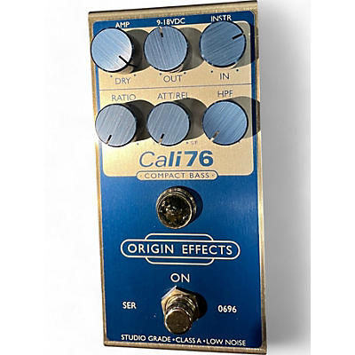 Used Origin Effects Cali76 Bass Effect Pedal