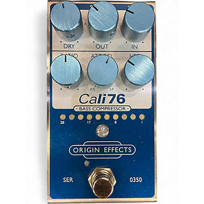 Used Origin Effects Cali76 Compact Bass Bass Effect Pedal
