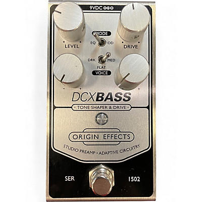Used Origin Effects DC X Bass Bass Effect Pedal