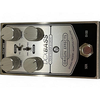 Origin Effects Used Origin Effects DCX BASS Bass Effect Pedal