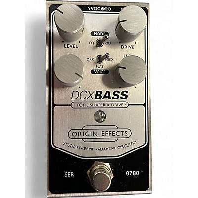 Used Origin Effects DCX BASS Effect Pedal