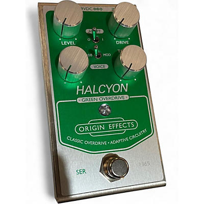 Used Origin Effects GREEN OVERDRIVE Effect Pedal