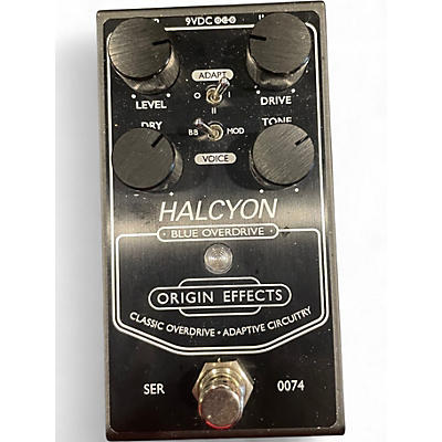 Used Origin Effects HALCYON BLUE OVERDRIVE Effect Pedal