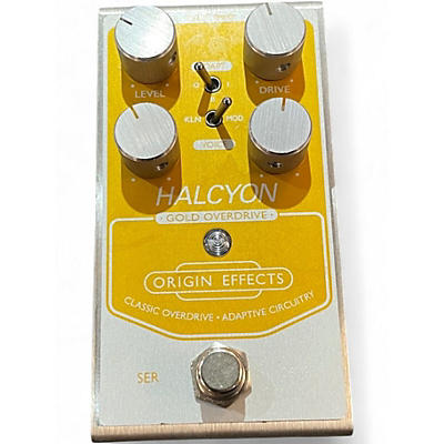 Used Origin Effects HALCYON GOLD OVERDRIVE Effect Pedal