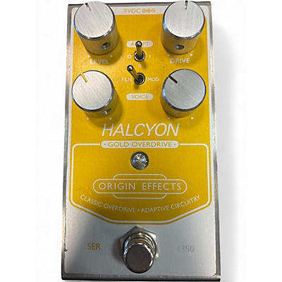 Used Origin Effects Halcyon Gold Overdrive Effect Pedal