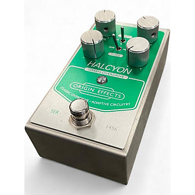 Used Origin Effects Halcyon Green Overdrive Effect Pedal