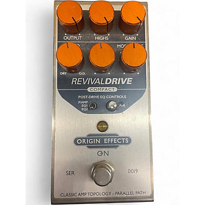 Used Origin Effects REIVAL DRIVE COMPACT Effect Pedal