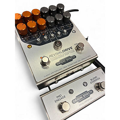 Used Origin Effects REVIVAL DRIVE DUO W/FOOTSWITCH Effect Pedal