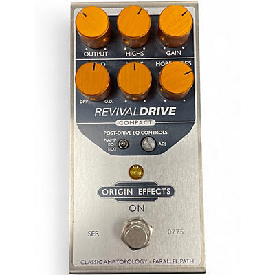 Used Origin Effects REVIVAL DRIVE Effect Pedal
