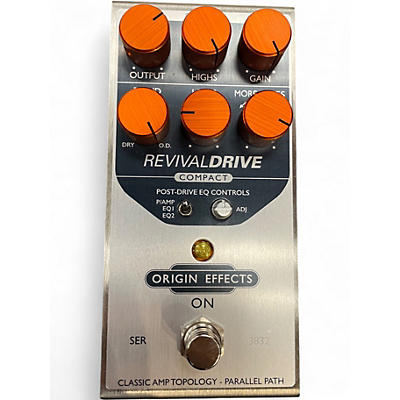 Used Origin Effects REVIVAL DRIVE Effect Pedal