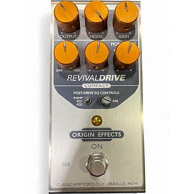 Used Origin Effects REVIVAL DRIVE Pedal