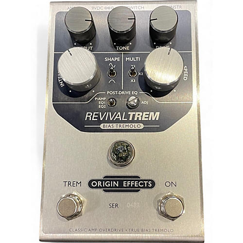 Origin Effects Used Origin Effects REVIVAL TREM Effect Pedal