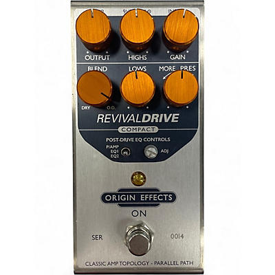 Used Origin Effects Revival Drive Compact Effect Pedal
