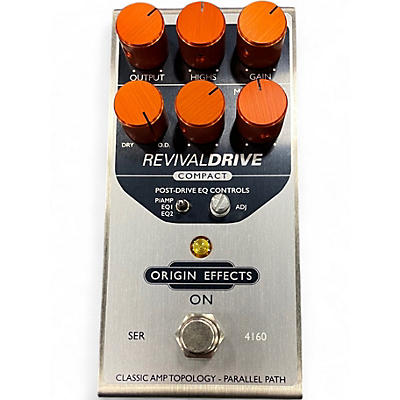 Used Origin Effects Revival Drive Compact Effect Pedal