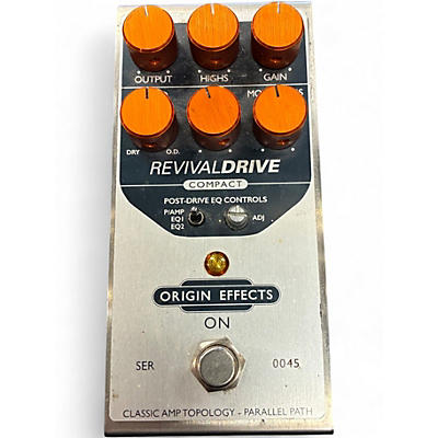 Used Origin Effects Revival Drive Compact Pedal