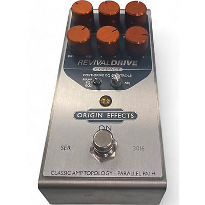 Used Origin Effects Revival Drive Effect Pedal