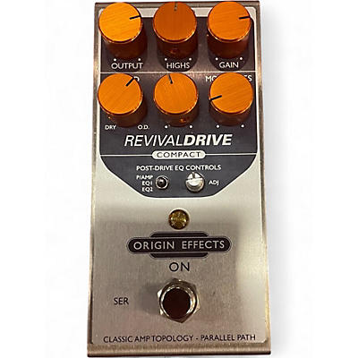 Used Origin Effects Revival Drive Effect Pedal