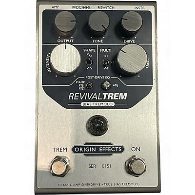 Origin Effects Used Origin Effects Revival trem Effect Pedal