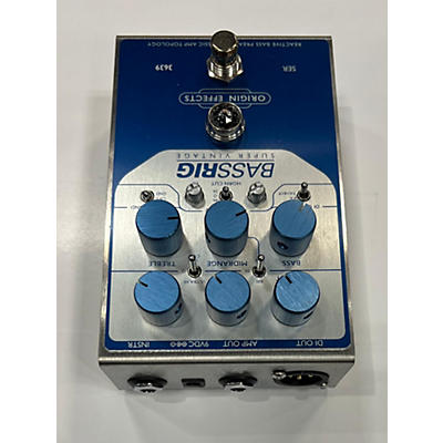 Origin Effects Used Origin Effects Super Vintage Bass Rig Bass Effect Pedal