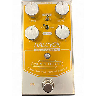 Used Origin Effects halcyon gold overdrive Effect Pedal