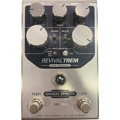 Used Origin Effects revival trem bias tremolo Effect Pedal