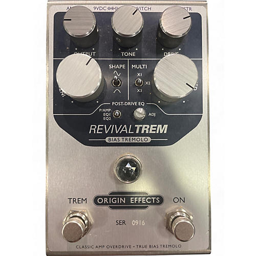 Used Origin Effects revival trem bias tremolo Effect Pedal