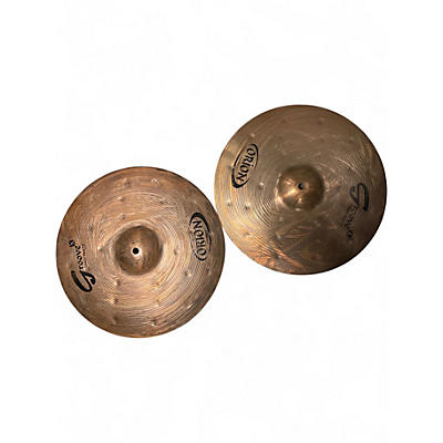 Used Orion 14in groove power high hat pair Cymbal