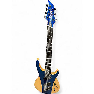 Used Ormsby FUTURA 7 STRING BLEU AND NATURAL Solid Body Electric Guitar