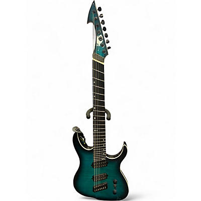 Used Ormsby Hype GTR 7 Blue Burst Solid Body Electric Guitar