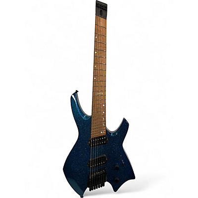 Used Ormsby goliath 7 Blue Solid Body Electric Guitar