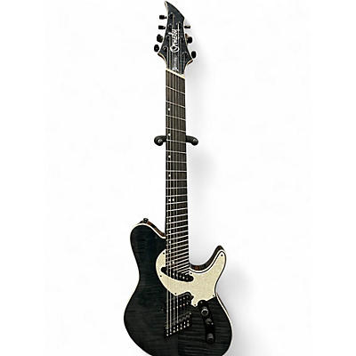 Used Ormsby tx gtr 7 eaton speacial Trans Black Solid Body Electric Guitar