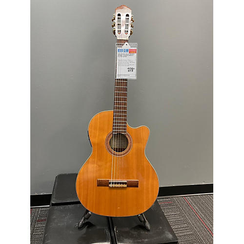 Orpheus Valley Used Orpheus Valley R65CWTL Natural Classical Acoustic Electric Guitar Natural