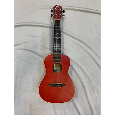 Ortega Used Ortega Earth Series Fire Ukulele