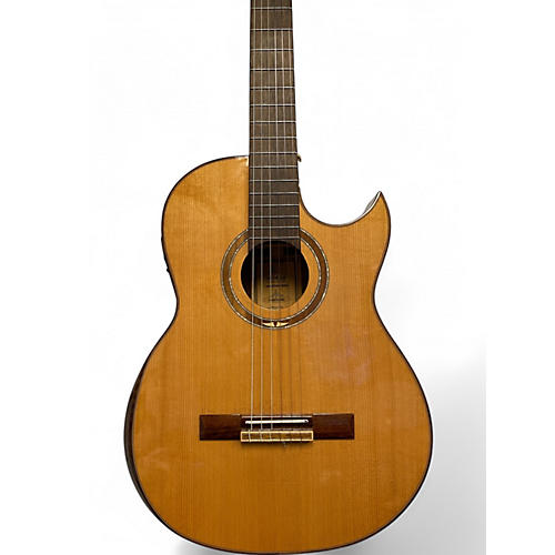Used Ortega FLAMETAL TWO Natural Acoustic Guitar Natural